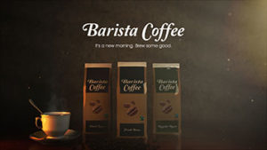 Motion Design, Graphic design, 3D animation, coffee, commercial